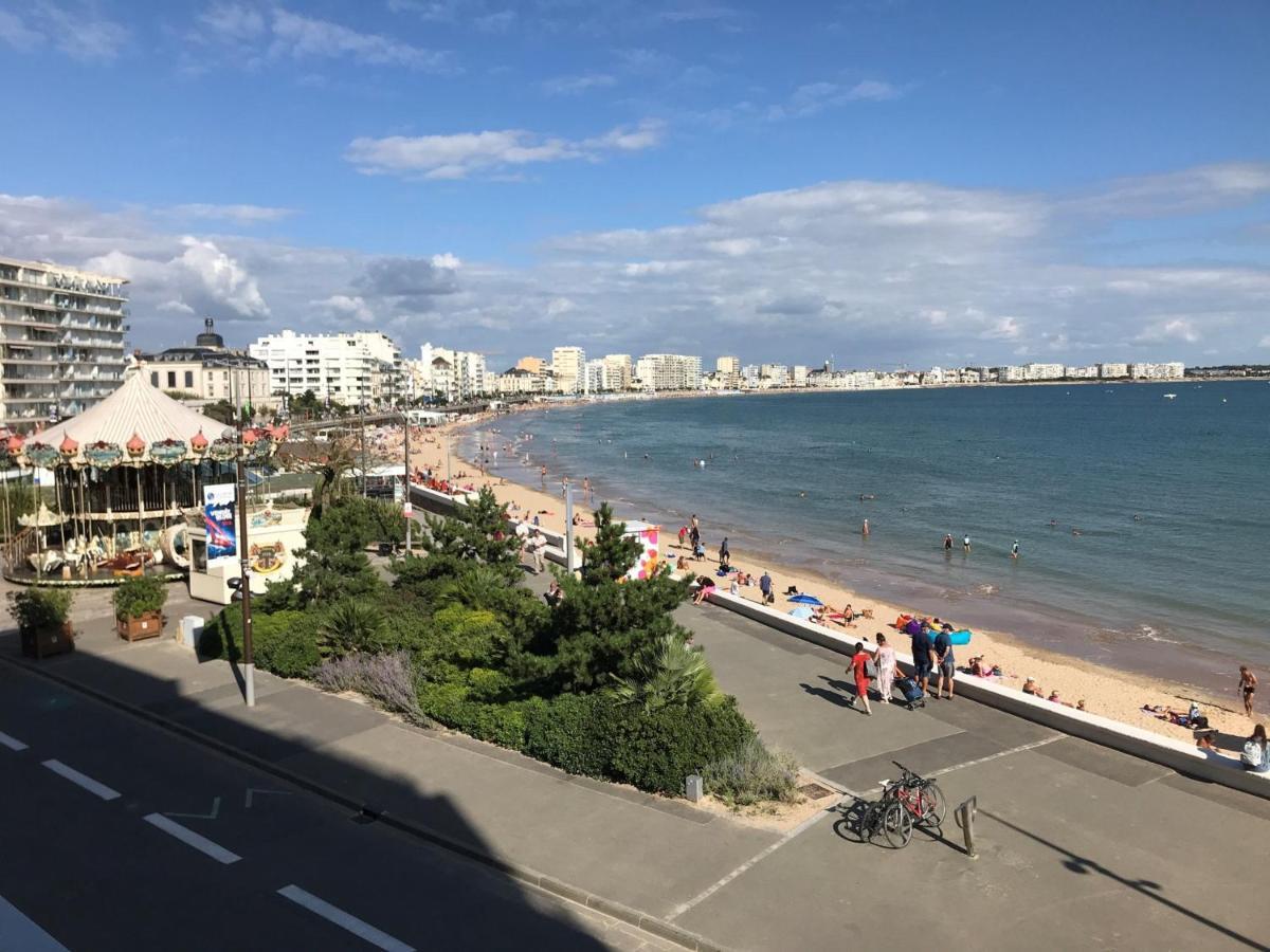 Appartement T2 Face Plage Avec Balcon, Cuisine Equipee Et Tv - Fr-1-92-908 Les Sables-dʼOlonne Eksteriør billede